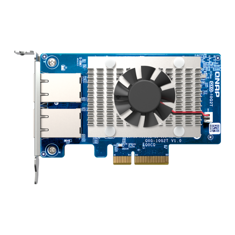 Dual-port, 5-speed 10 GbE (RJ45) network expansion card