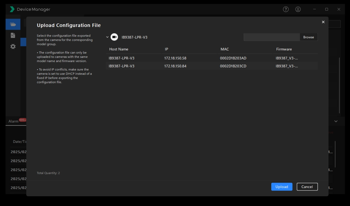 Implementación sencilla de múltiples cámaras con el gestor de dispositivos