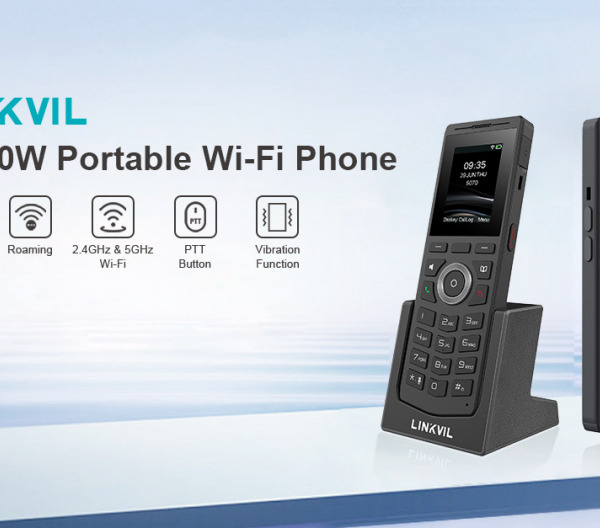 LINKVIL | Nuevo teléfono IP Wi-Fi W610W